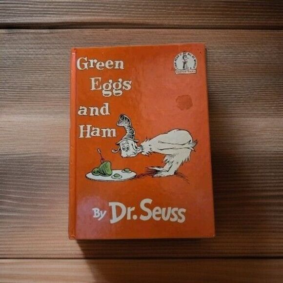 Vintage 1966? Dr. Seuss Green Eggs and Ham Beginner Book Childrens Book 1960s? - Picture 1 of 7
